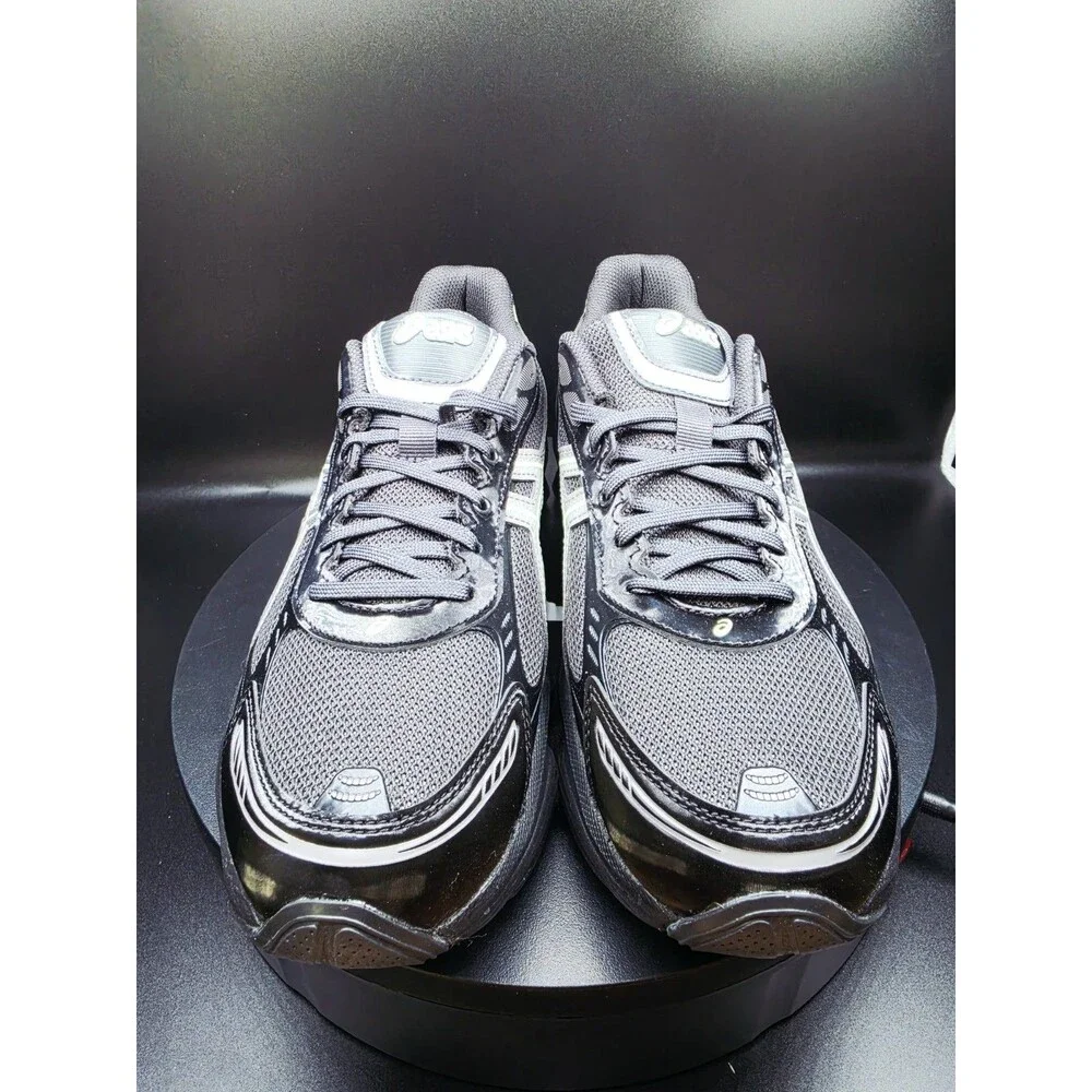 ASICS GEL-KINETIC FLUENT Low Top Lace-Up Sneaker Graphite/Yellow 8 MEN/9.5 WOMEN